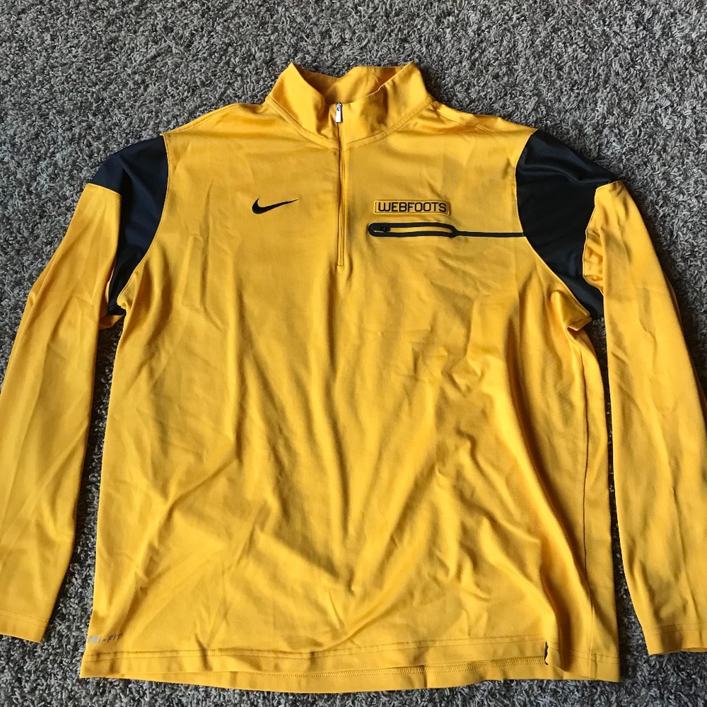 Nike Oregon Ducks Dri-Fit Quarter-Zip
